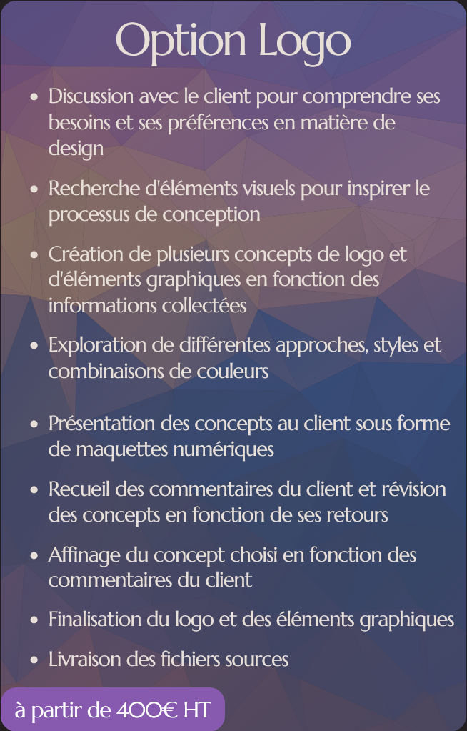 Création, conception site web, site vitrine, site e-commerce, logo, direction artistique, design, etc. Fond DB Lab